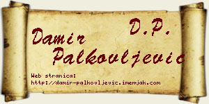 Damir Palkovljević vizit kartica